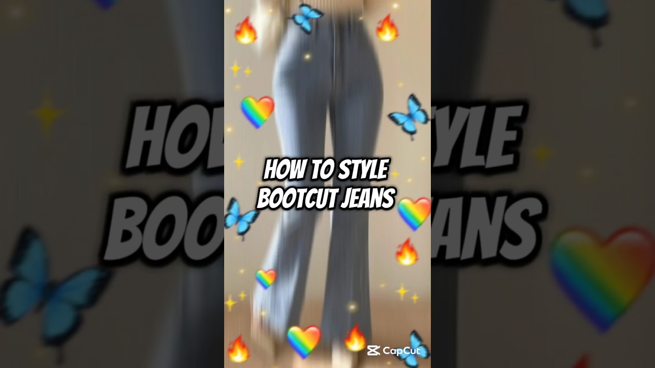 How to style bootcut jeans 👖 #fashion #outfit #ideas #style
