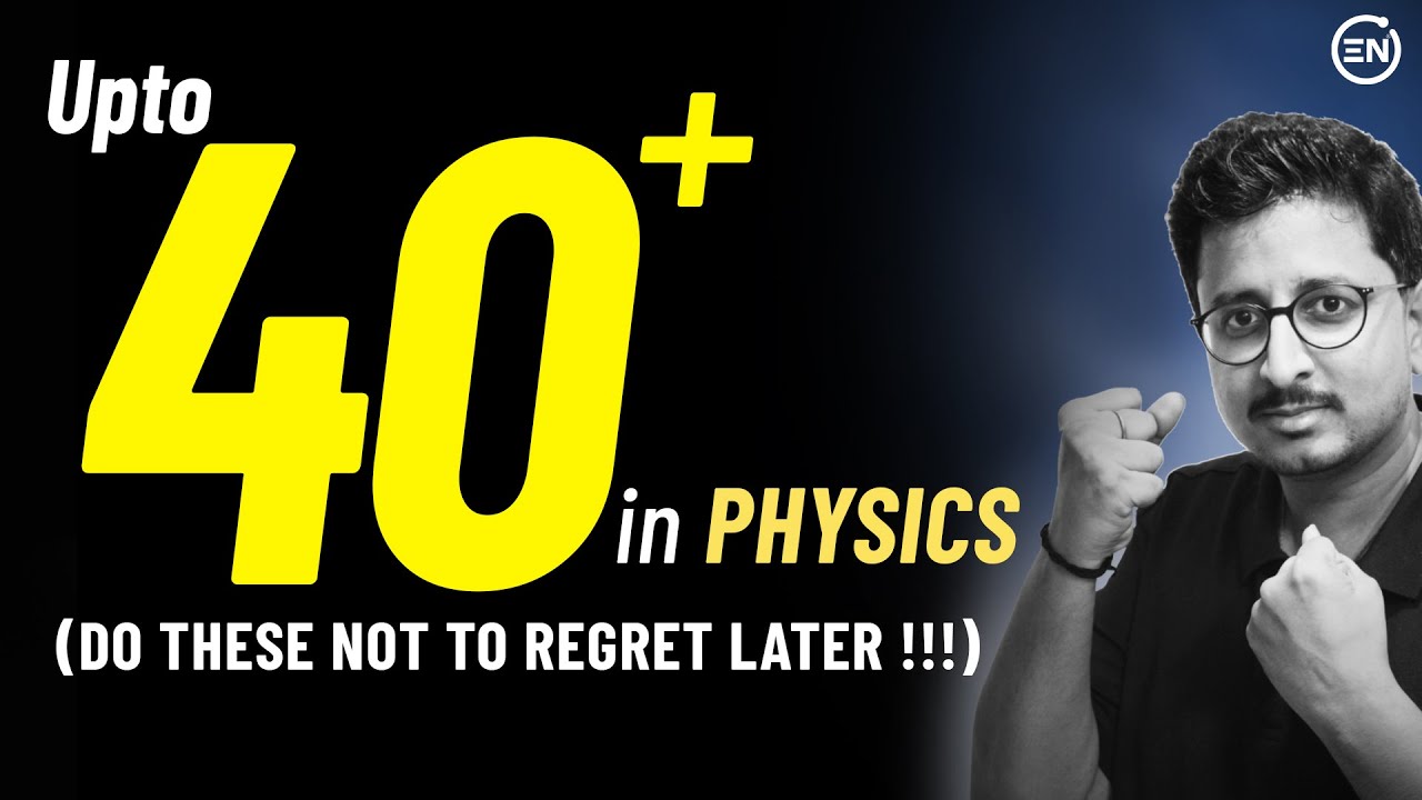 JEE Main 2022 - 9 Must do Topics in Physics | Easy Kill Chapters | Mohit Sir