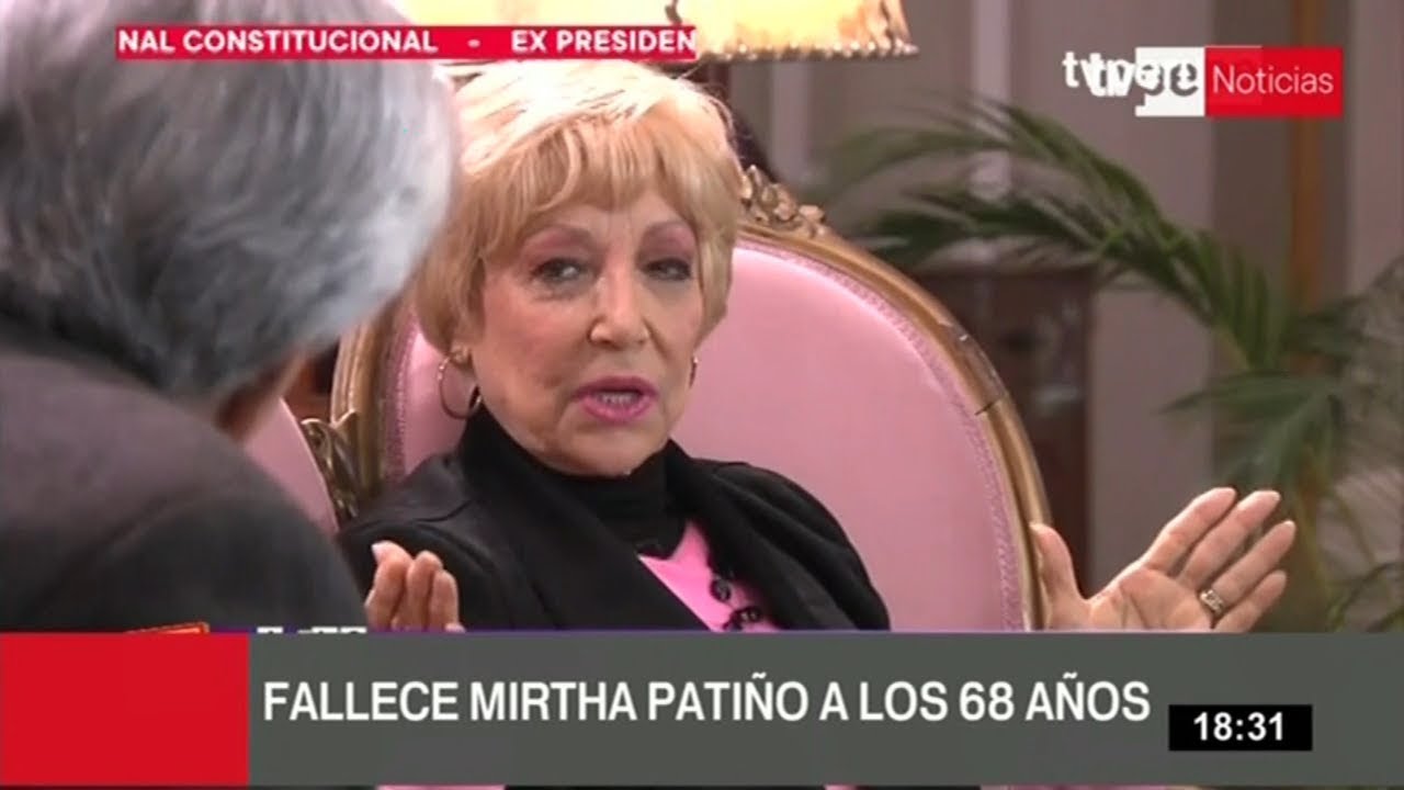 Mirtha Patiño habla de su lucha contra el cáncer