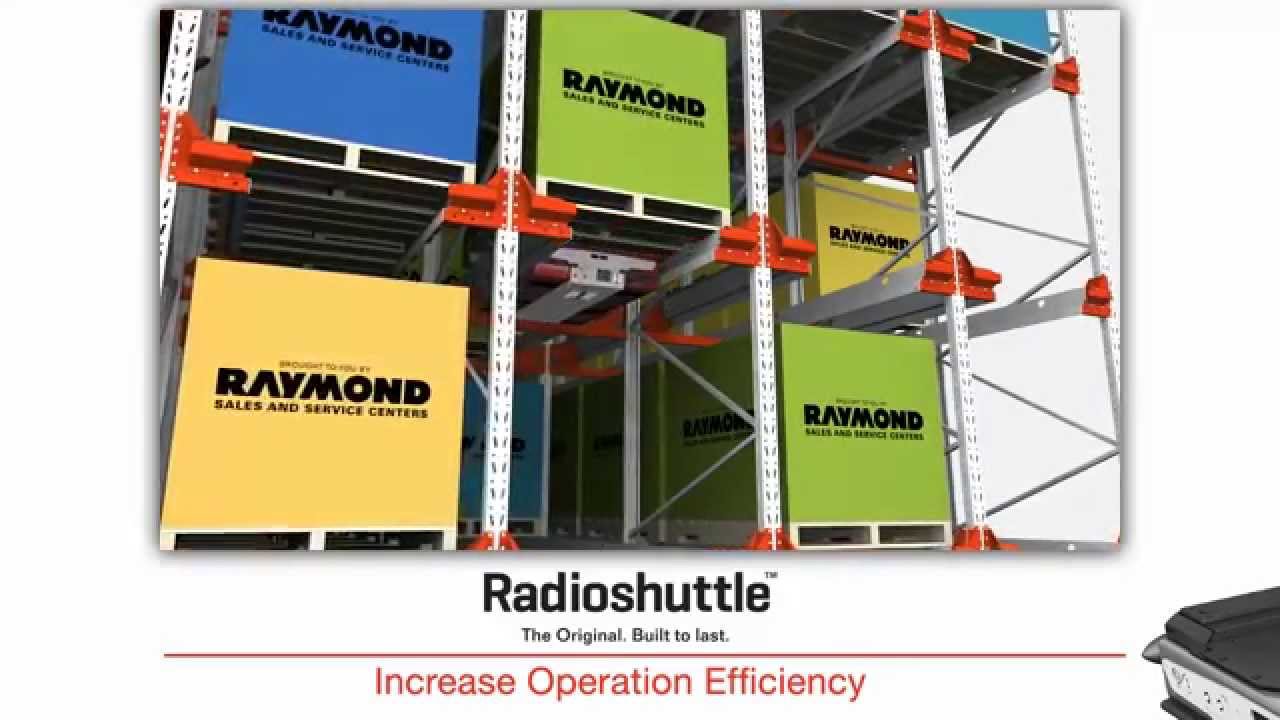 Radioshuttle High Density Pallet Storage System | Brought to you by Raymond