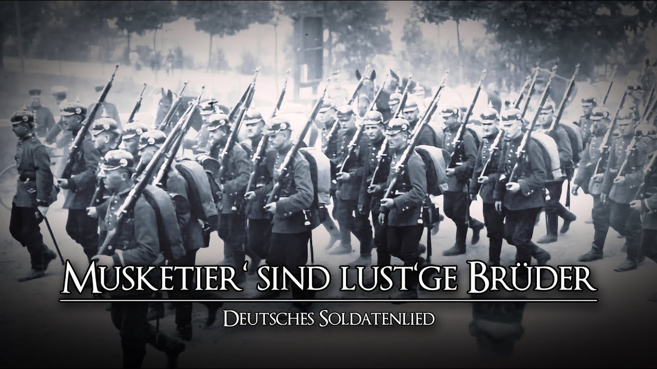 ✠ „Musketier' sind lust'ge Brüder“ • Soldatenlied [+Liedtext] ✠