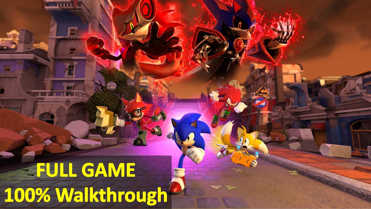 『Sonic Forces Overclocked(v1.5)』 Full Game 100% Walkthrough (No Damage / S Ranks / All Collectibles)