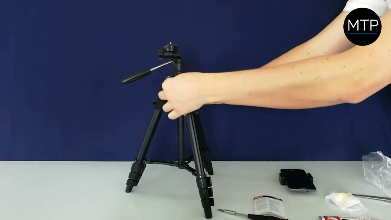 MyTrendyPhone / ROLLEI TELEFON TRIPOD TRAVELLER STATIV MED BEN