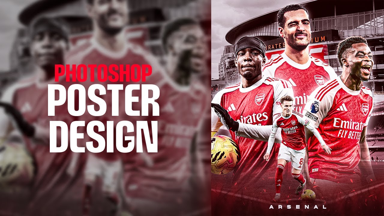 CAN I DESIGN A FOOTBALL POSTER IN 15 MINUTES ?