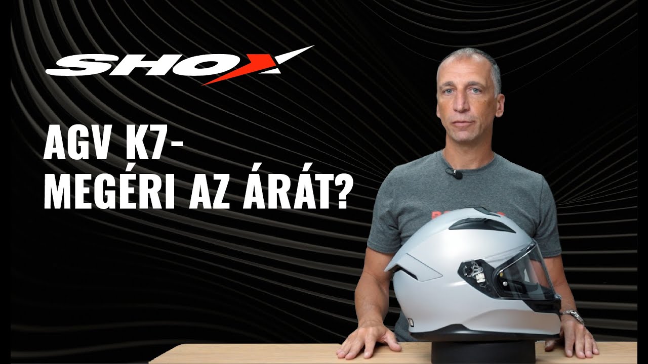 Minden, amit tudni akarsz az AGV K7 bukósisakról