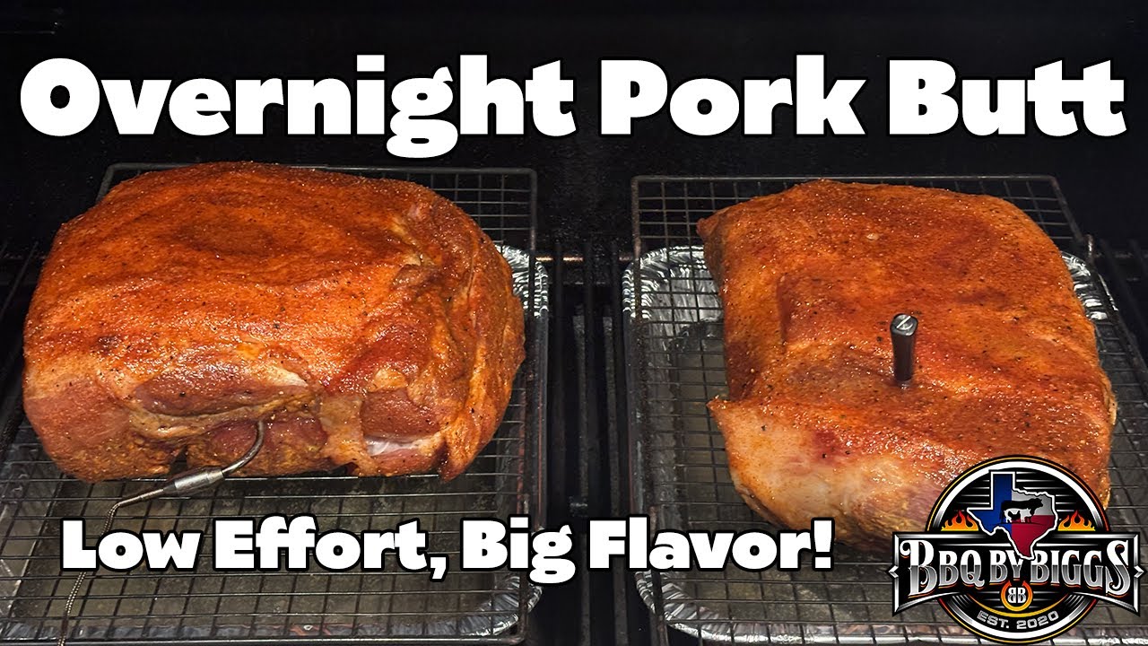 How to Smoke Pork Butt Overnight on a Pellet Grill