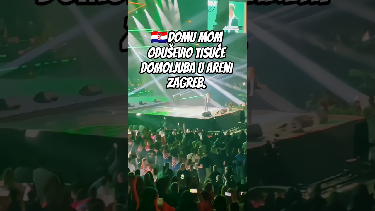 🇭🇷Domu mom odu&scaron;evio tisuće domoljuba u Areni Zagreb #hrvatska #humanitarnikoncert