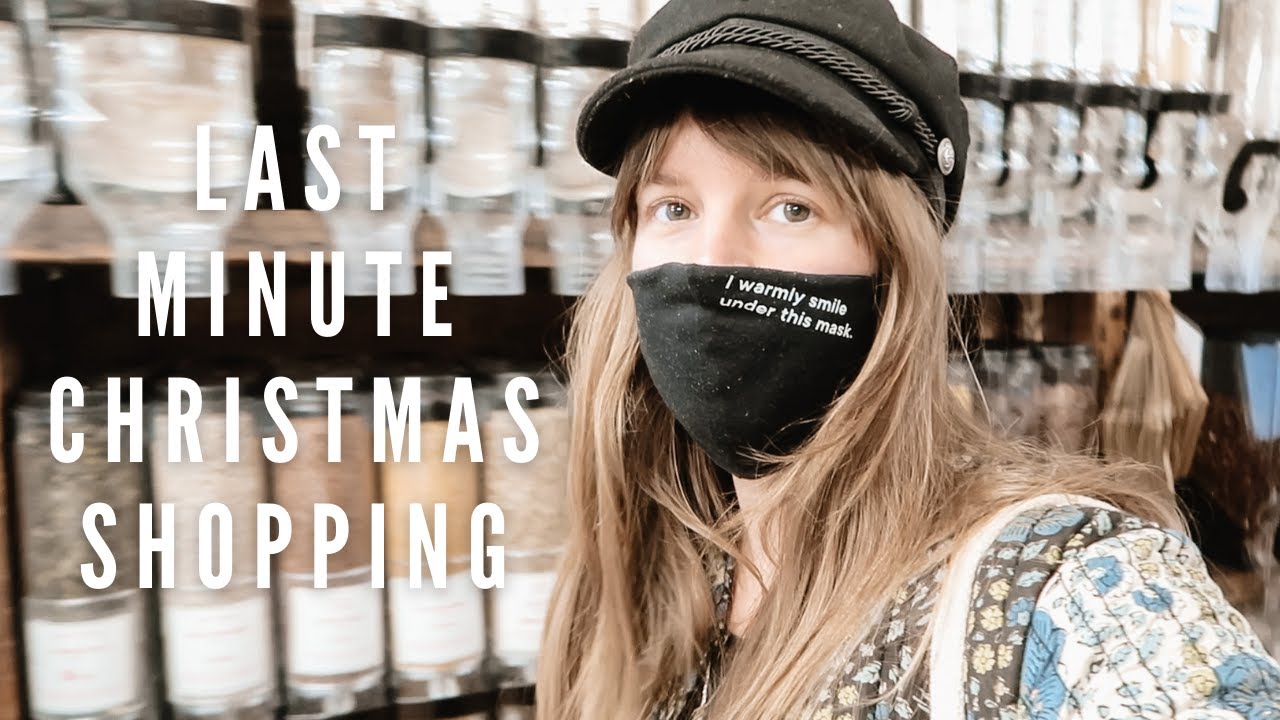 Sustainable Christmas Shopping + Making Vegan Cheese Toasties | a day in the life vlog
