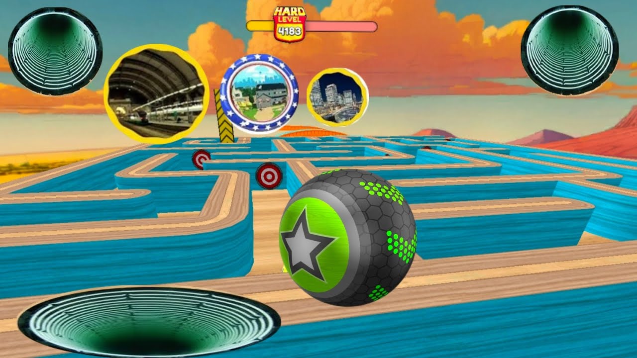 Going Balls, SpeedRun, Going Balls Portal Run Gameplay Level 4183Walkthrough Android, los Max