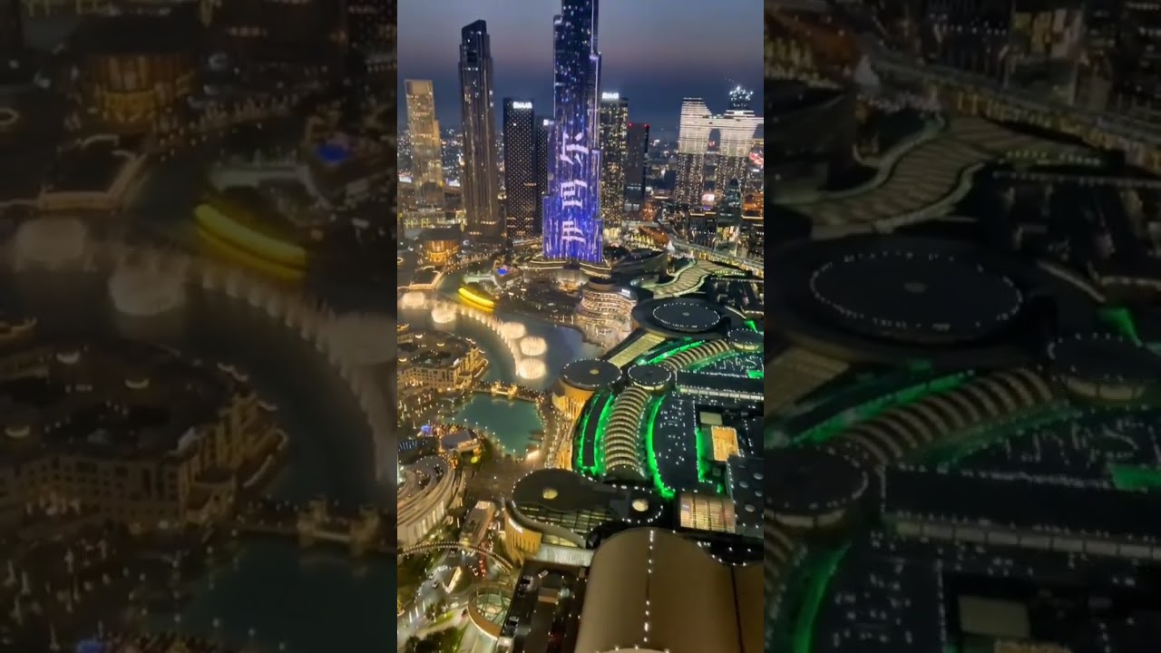 Night Dubai / Ночной Дубай #city #newyork #china #shanghai #город #дубай #dubai #nightdubai