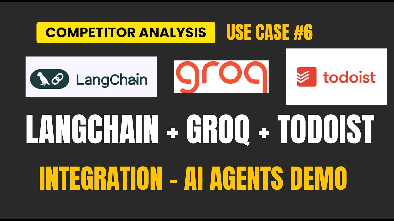 Langchain AI Agents Demo - I Built a God-Mode Task Manager: LangChain + Groq + Todoist #aiagents