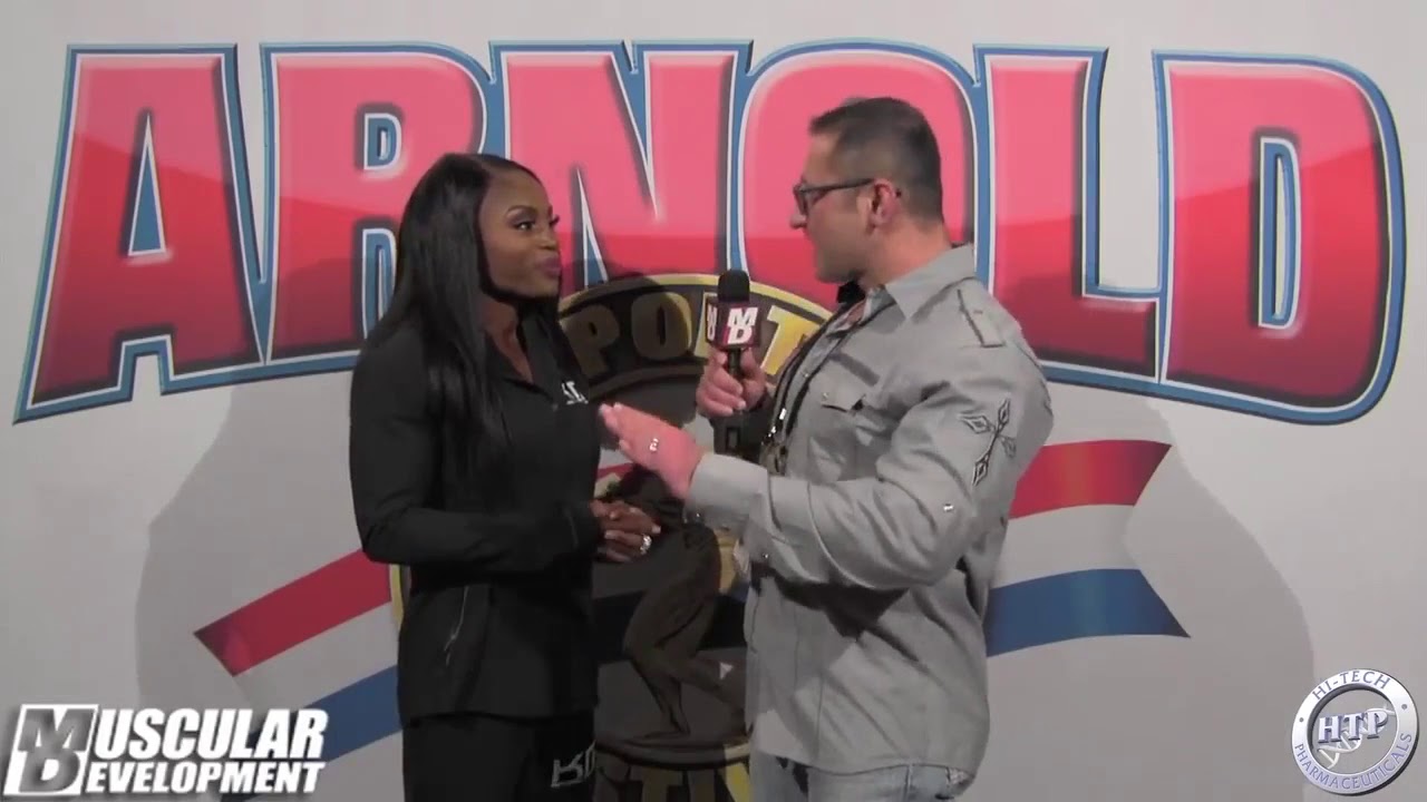 Cydney Gillon's Post-Win Interview (Figure) | 2019 Arnold Classic