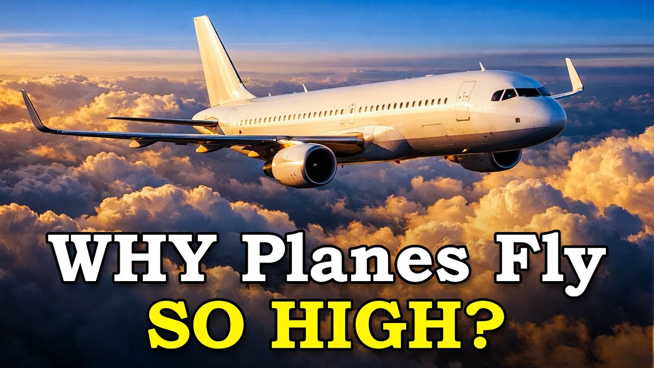 The Science of Why Planes Fly So High Above the Clouds