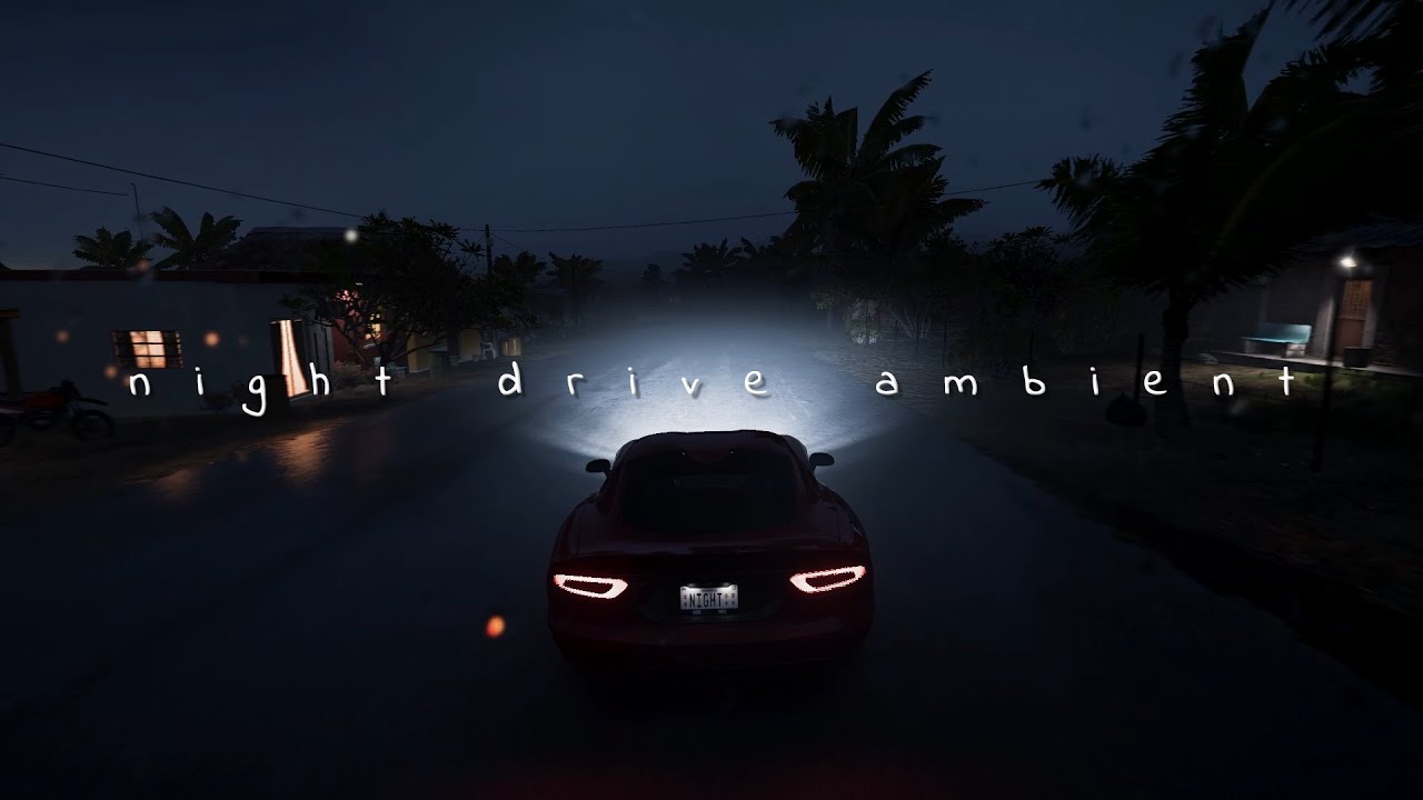 use this playlist when you feel alone | dark ambient music for driving | forza horizon 5 gameplay🚘