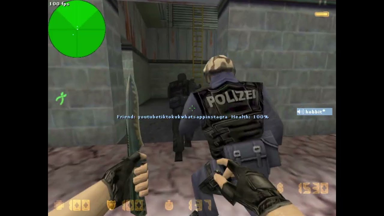 DOBRI VS USKARITEL. /// (de_nuke)