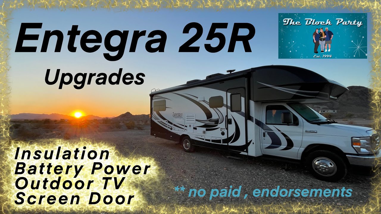 Модернизация автодома, ремонт, советы по автодому, Entegra 25r
