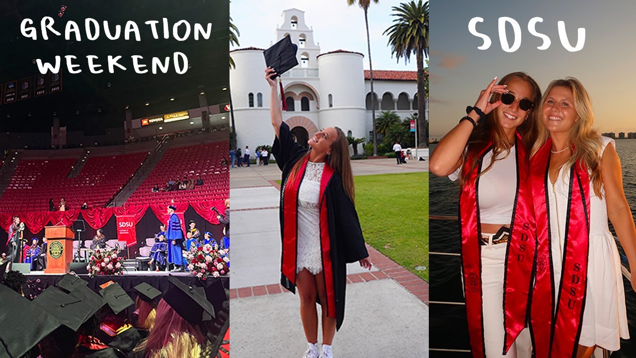 college graduation vlog l  san diego state university