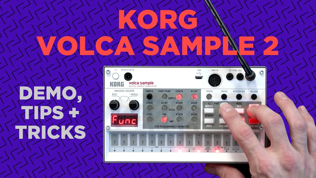 Korg Volca Sample 2: советы и рекомендации: лучший семплер до 200$ ?!?