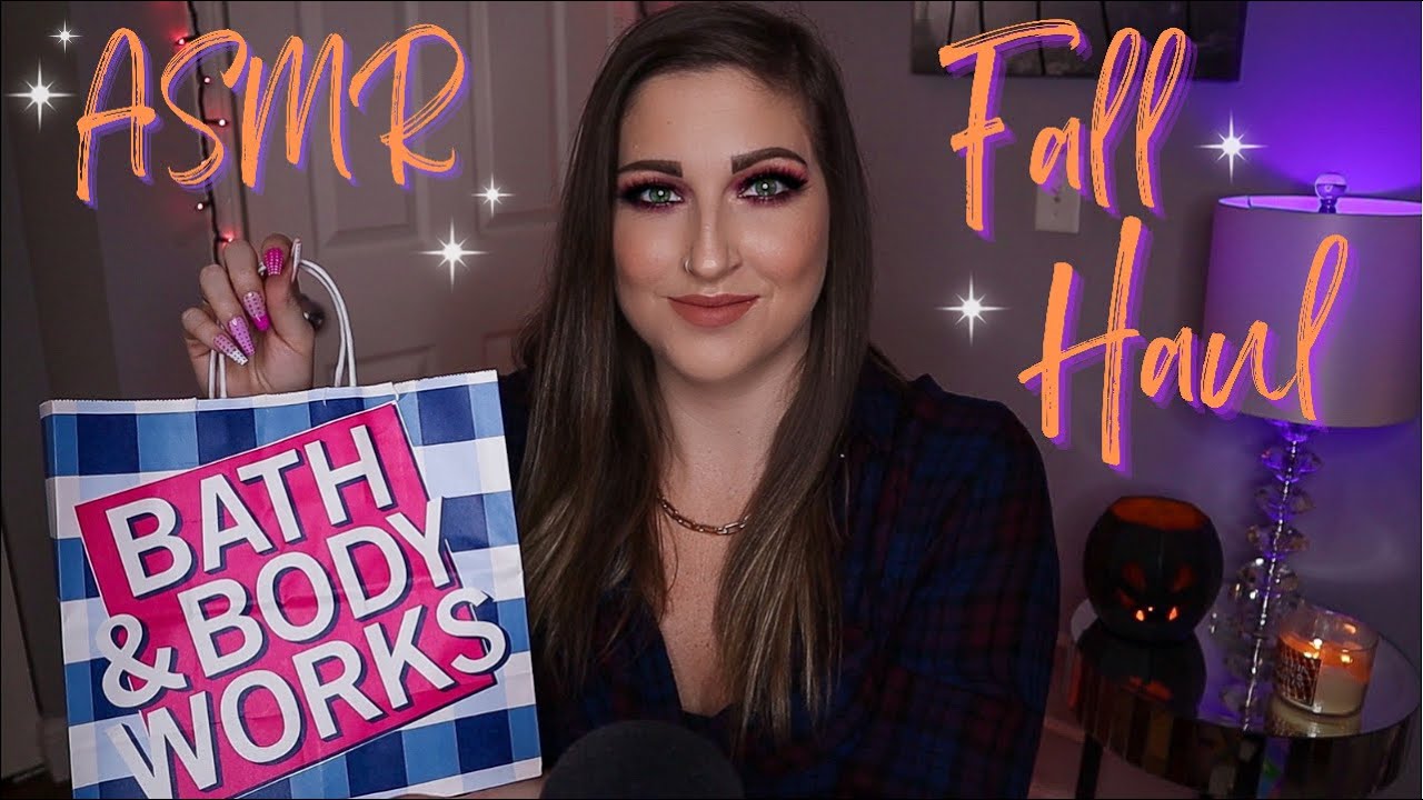 ASMR | Fall Bath & Body Works Haul 💜
