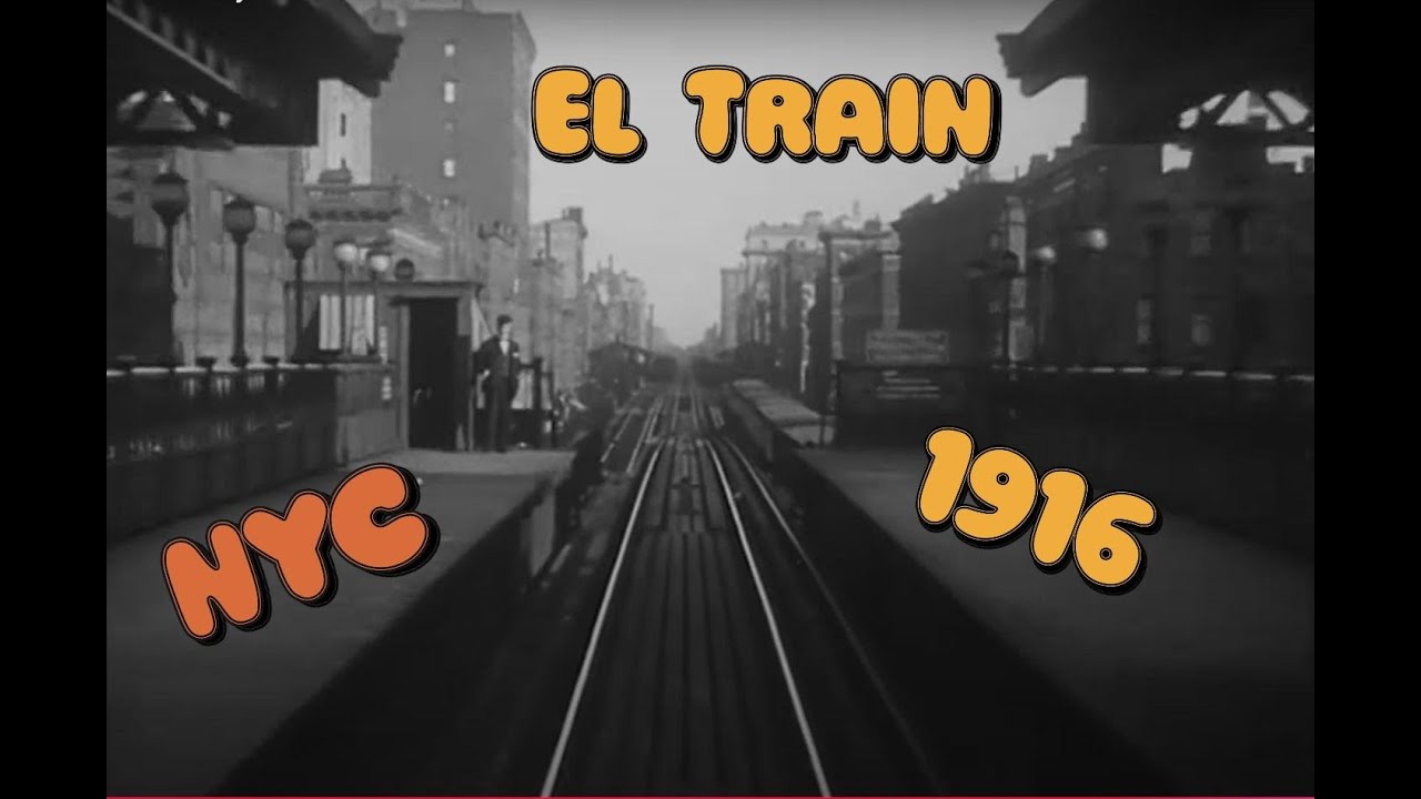 1916 ~ New York City ~ El Train