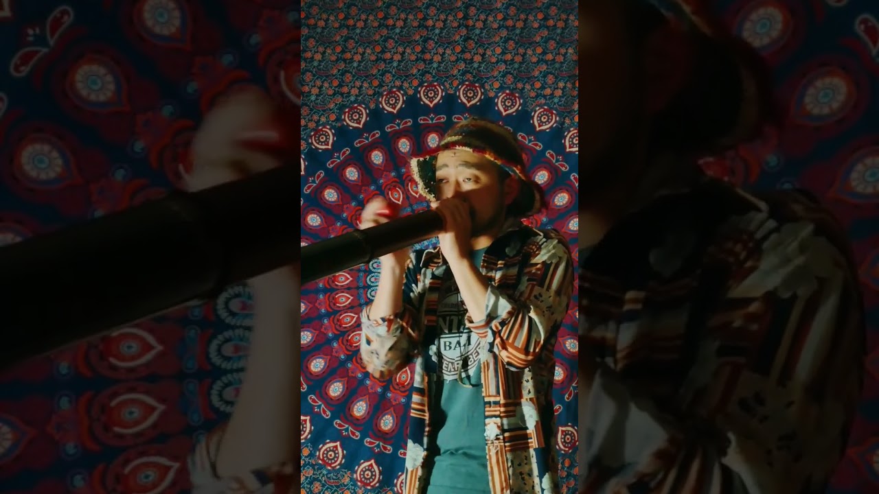 【makooor】Didgeridoo session 🎶 #makoooru #didgeridoo #music