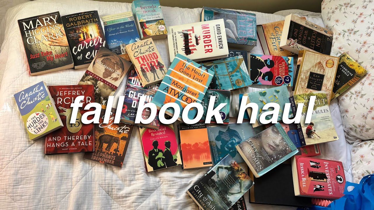 fall book haul