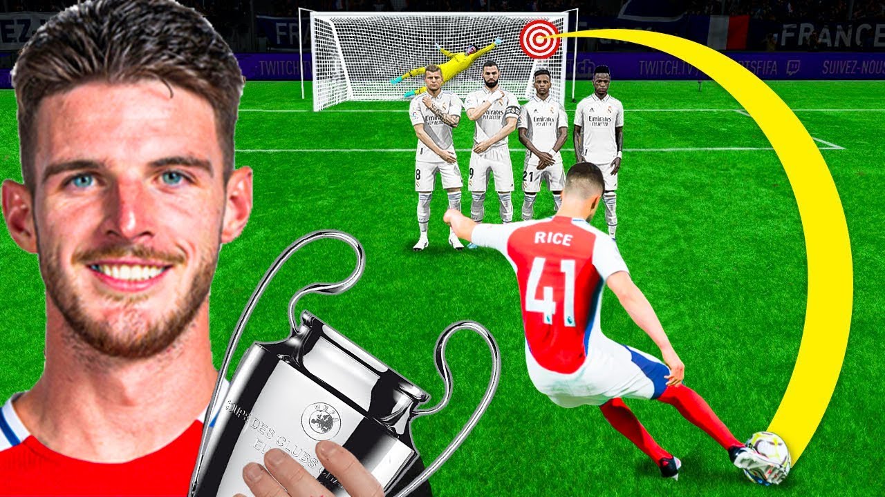 UCL, DAR DAU GOL DOAR DIN LOVITURA LIBERA!