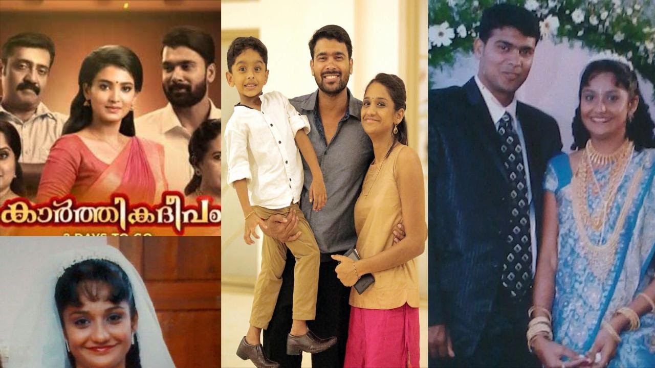Karthikadeepam l Actor Vivek Gopan Wedding Marriage Family Album Zee Keralam Parasparam Fame