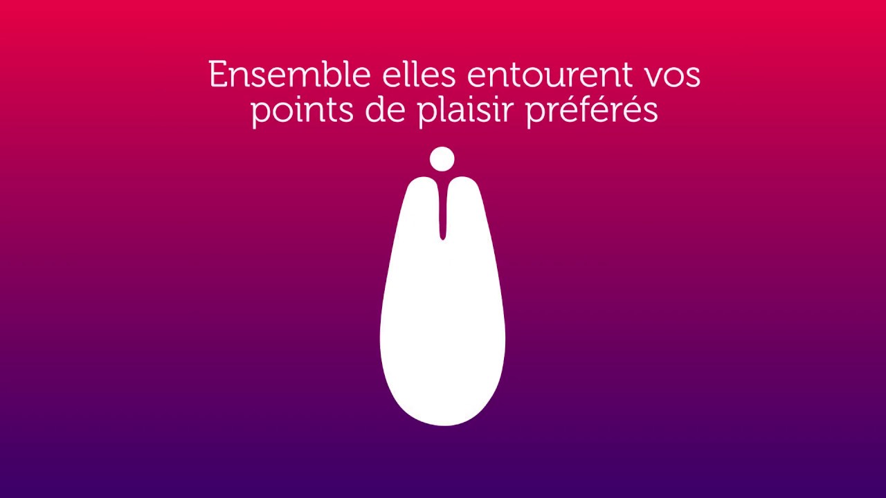 Gala by We-Vibe&trade; - Vibromasseur clitoridien &agrave; double moteur