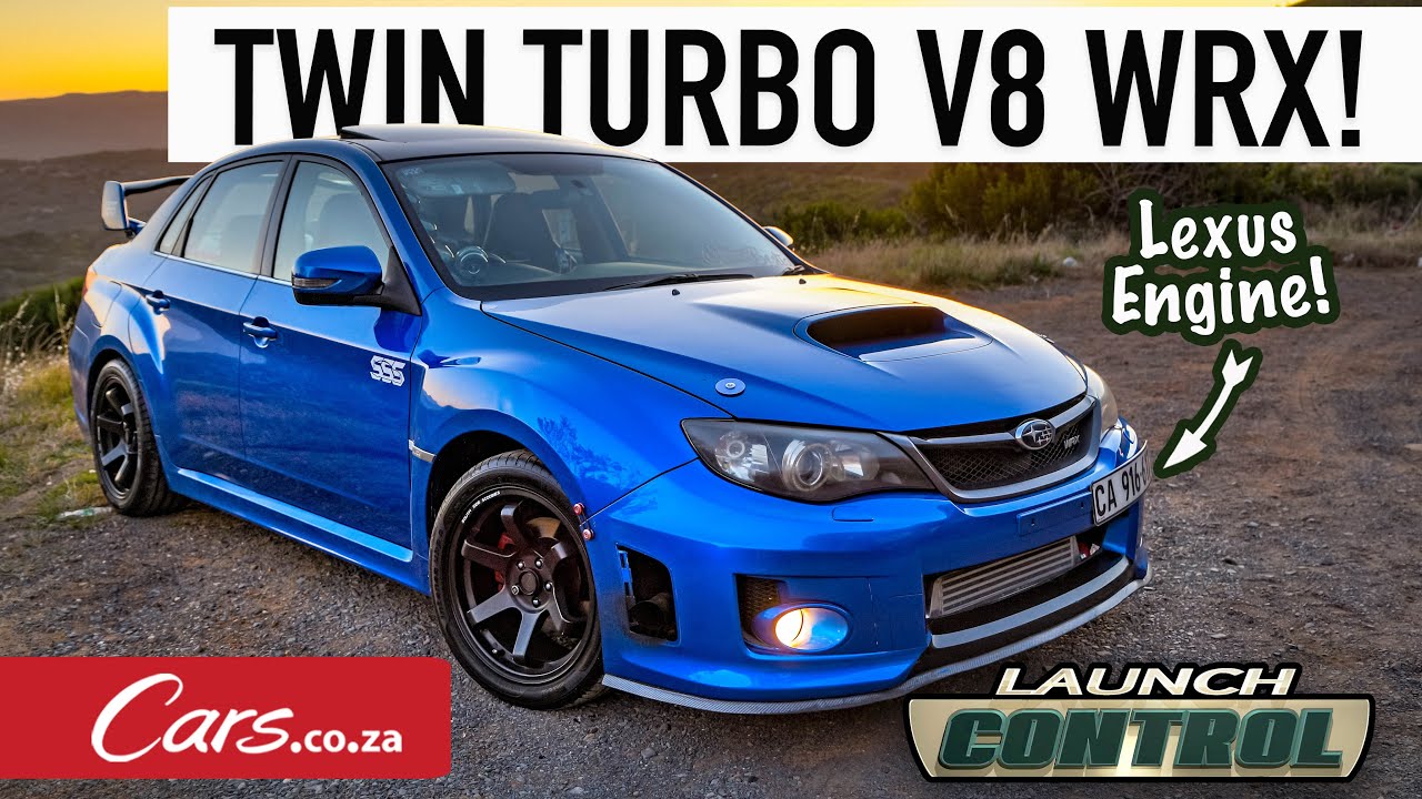 Radical Subaru WRX Engine Swap - Rear-Wheel Drive, Twin Turbo 4.3-litre Lexus V8!