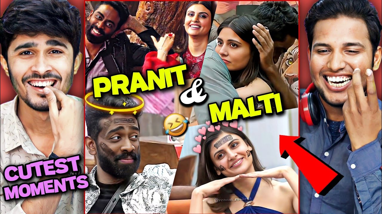 Bigg Boss 19 Pranit More X Malti Chahar Funny & Chaotic Moments Reaction | V2funhitz
