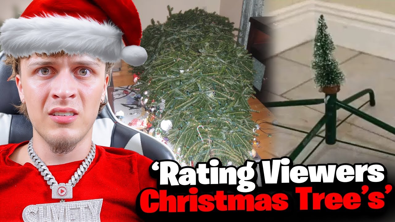 Shvfty Rates His Viewers Christmas Tree&rsquo;s 1-10.. (FUNNY)