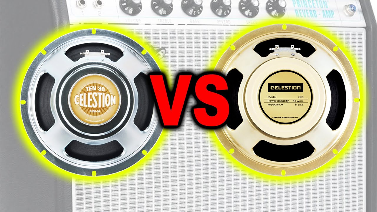 Celestion Ten 30 VS G10 Creamback : upgrading Fender Princeton Reverb '68 Reissue