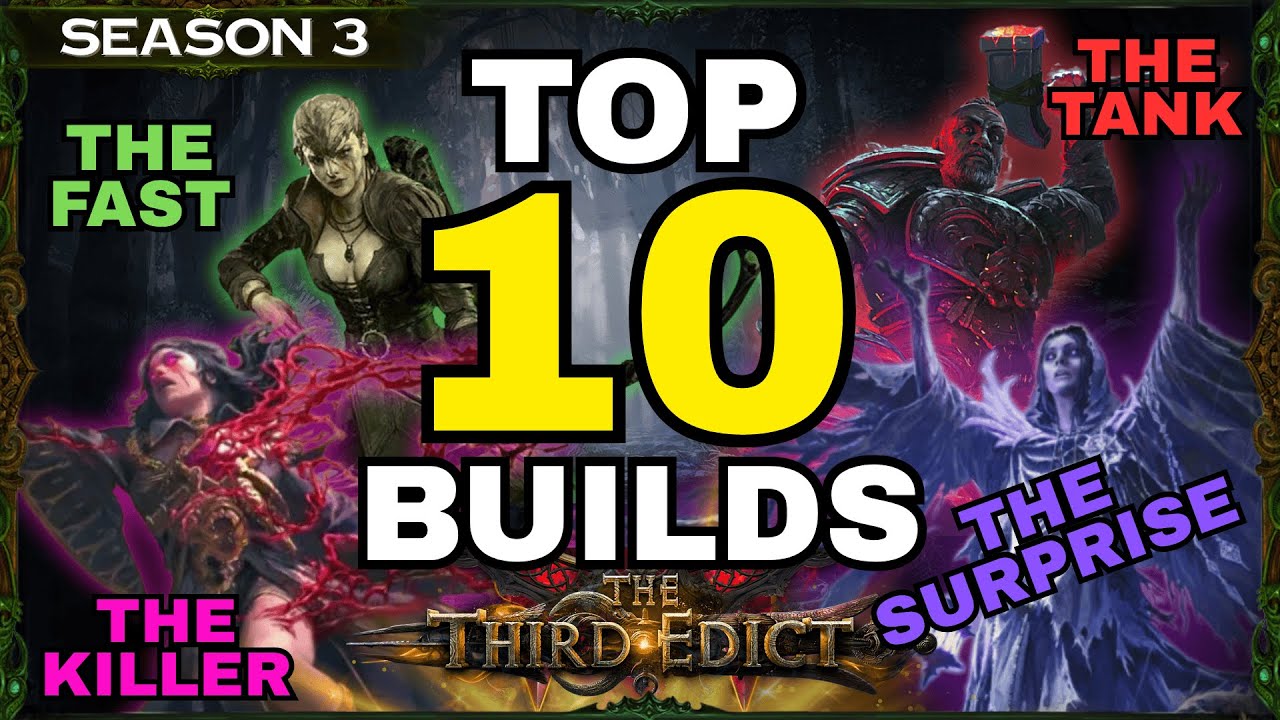 [0.3] TOP 10 PoE 2 BUILDS FOR THE THIRD EDICT - Path of Exile 2 Builds #pathofexile2