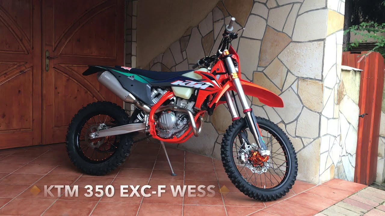BRAND NEW KTM 350 EXC-F WESS 2021