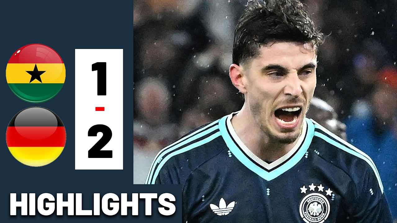 HAVERTZ! Germany vs Ghana 2-1 HIGHLIGHTS All Goals
