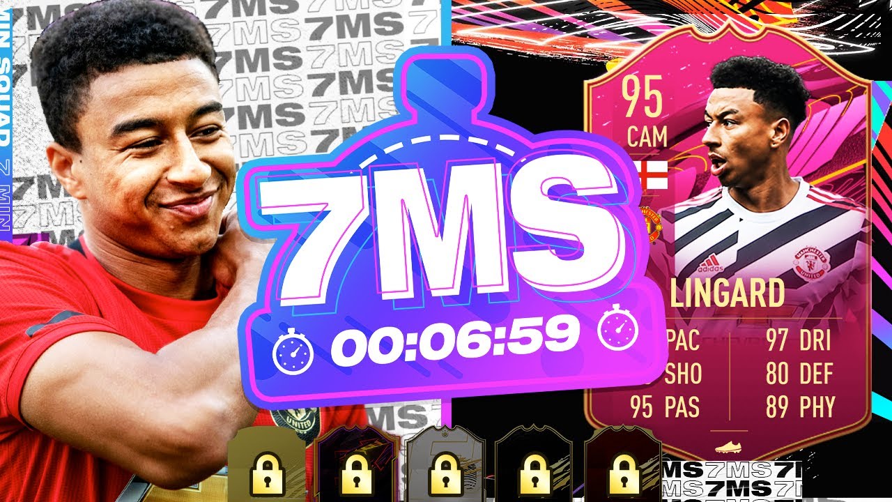 WHAT A CARD!! 95 FUTTIES JESSE LINGARD 7 MINUTE SQUAD BUILDER!! - FIFA 21 ULTIMATE TEAM