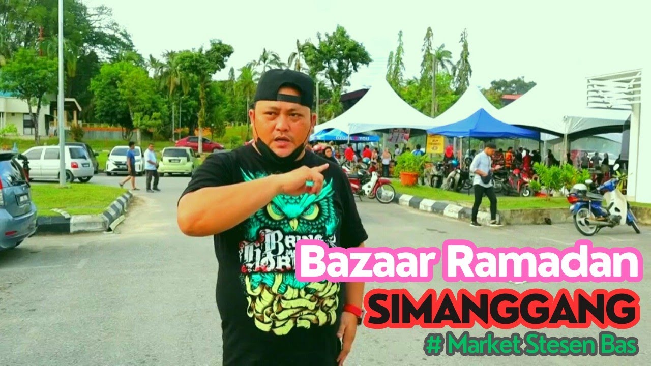 Bazaar Ramadan Yang Ke-2 Di Simanggang, Sarawak (Market Stesen Bas) #day1 #foodhunting
