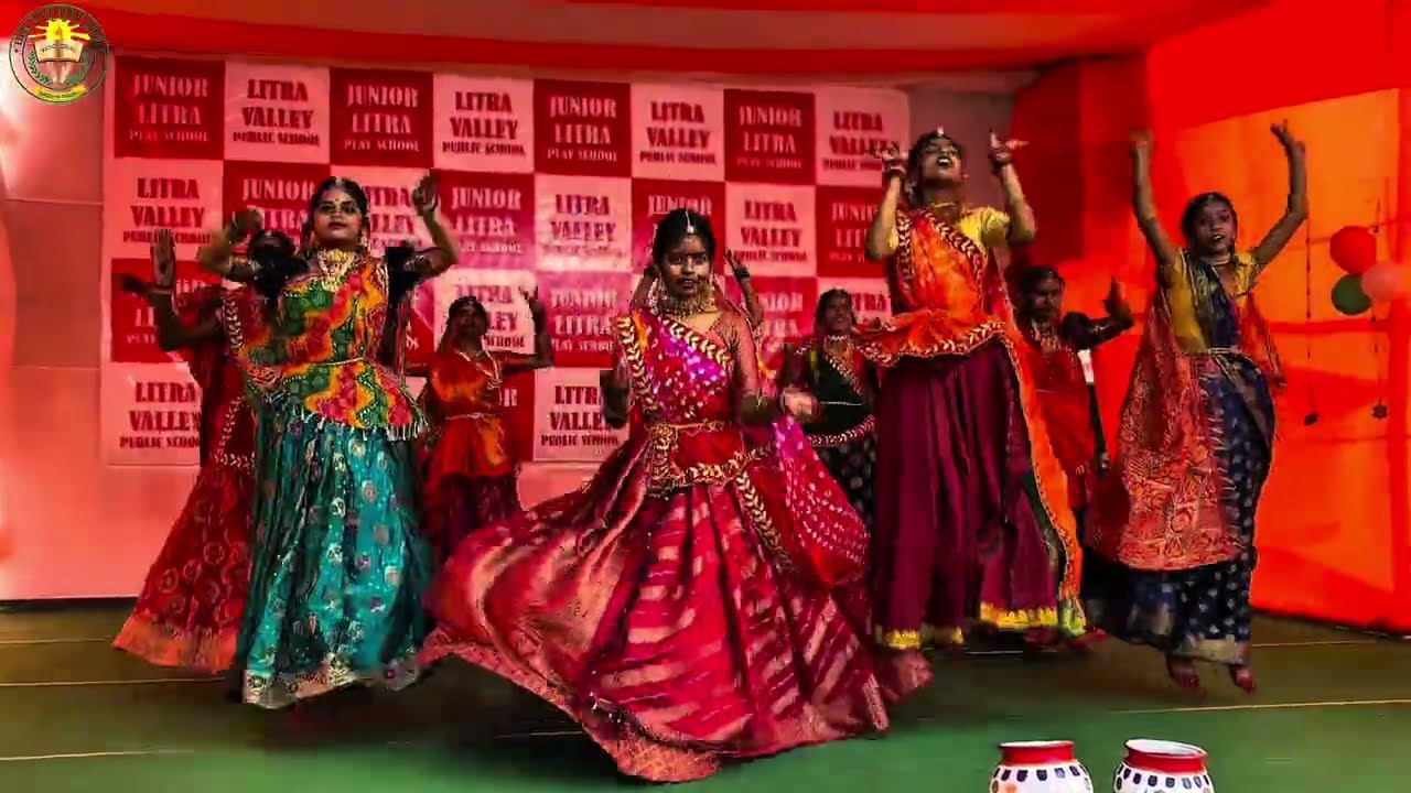 🌺💃 A Grand Cultural Dance Celebrating the Rich Heritage of Rajasthan | By Senior Girls of LVPS ✨