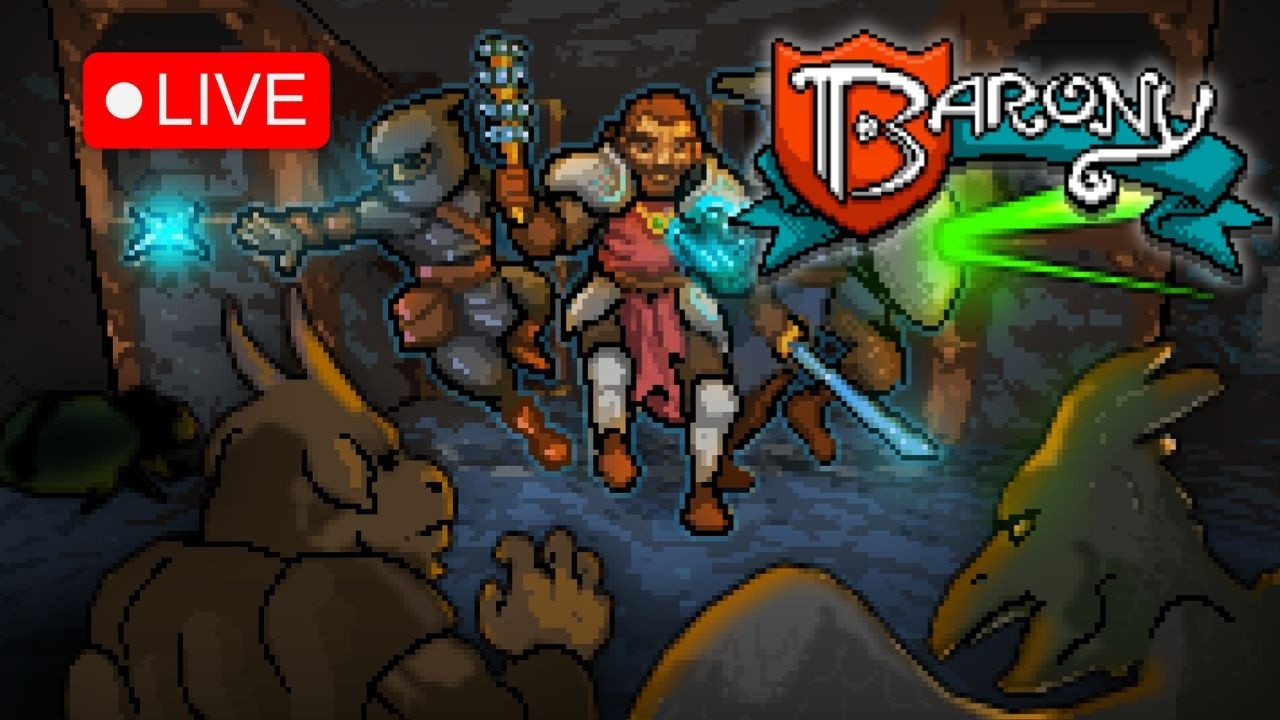 🔴LIVE | Barony - Can I Beat Baron Herx Cheeks?