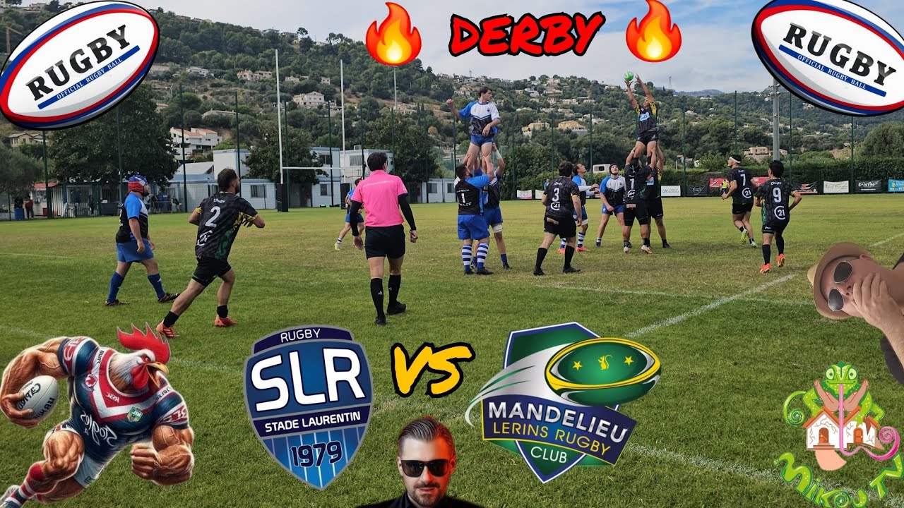 SAINT LAURENT DU VAR VS MANDELIEU R2 RUBGY (28 Septembre 2025)