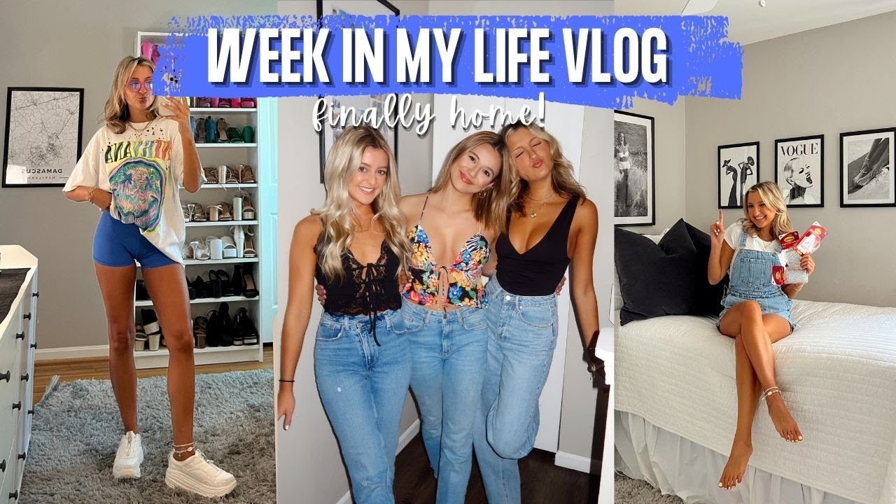 WEEK IN MY LIFE @ HOME as a full time content creator || growing pains, camera troubles & chaos
