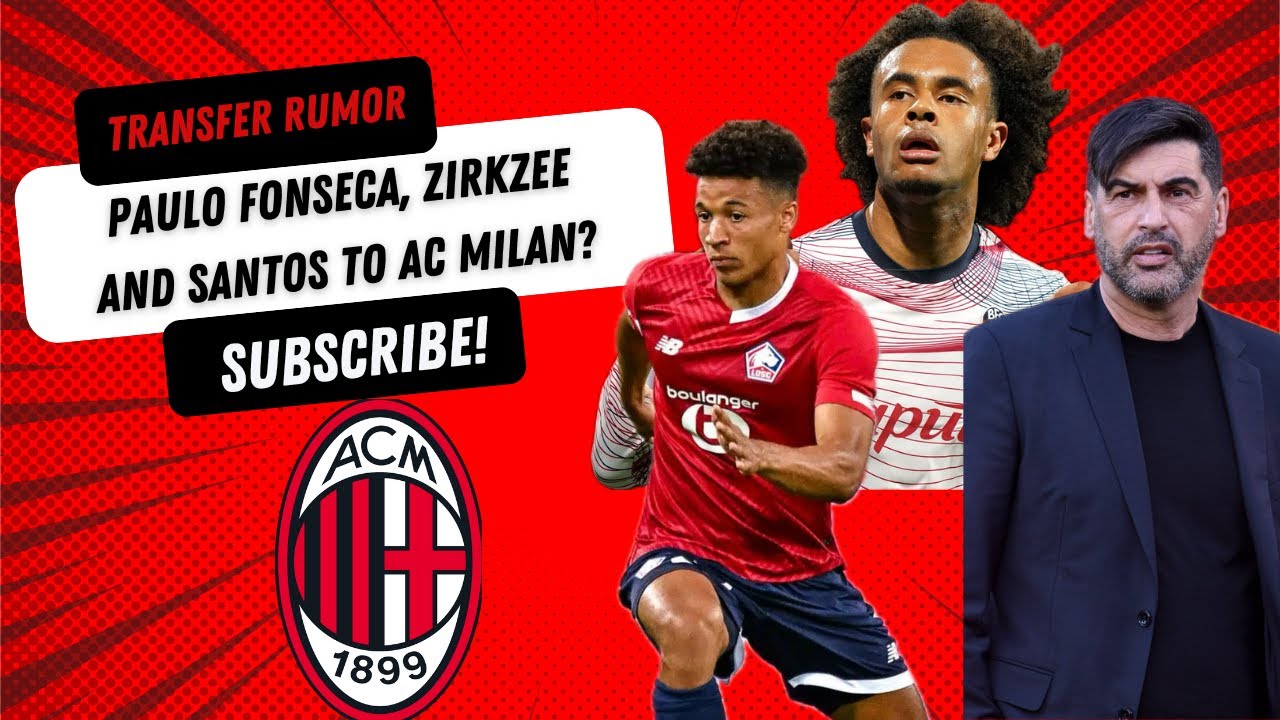 AC Milan Hire Paulo Fonseca, Sign Joshua Zirkzee?, Tiago Santos &  Camarda | That Milan Podcast