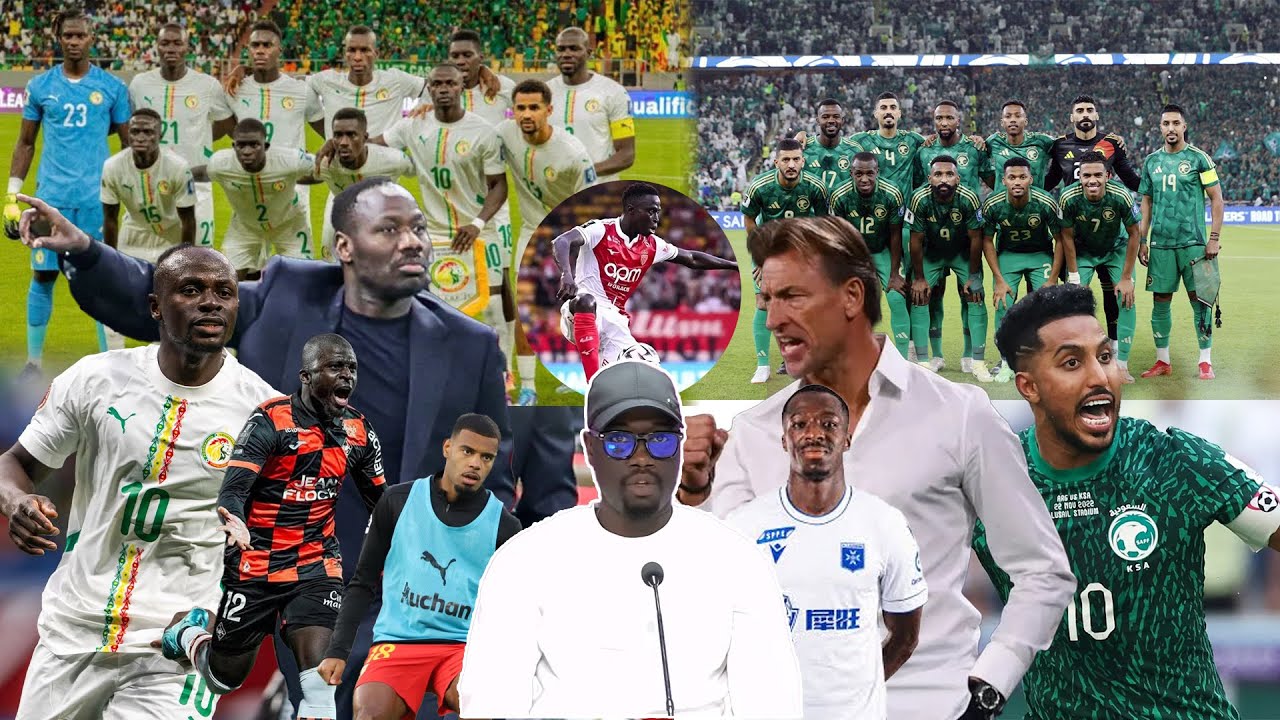 Préparatif Mondiale 2026:  Pape Thiaw VS Hérvé Renard, Sénégal - Arabie Saoudite