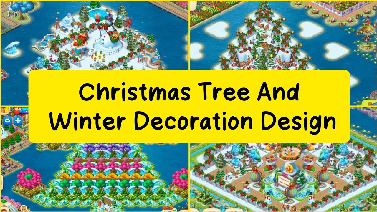 Township Christmas Tree And Winter Decoration Design Ideas