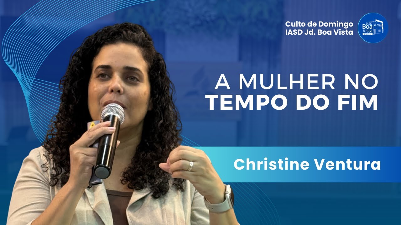 Culto de Domingo | 08/03/2026 | Christine Ventura