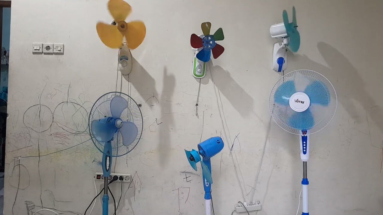 wall fan, standing fan | Kipas angin Matsunichi bikin ulah
