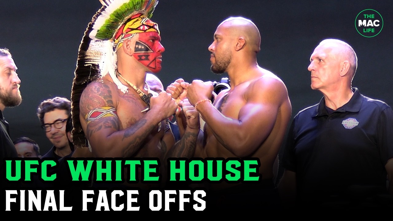 UFC White House FINAL FACE OFFS