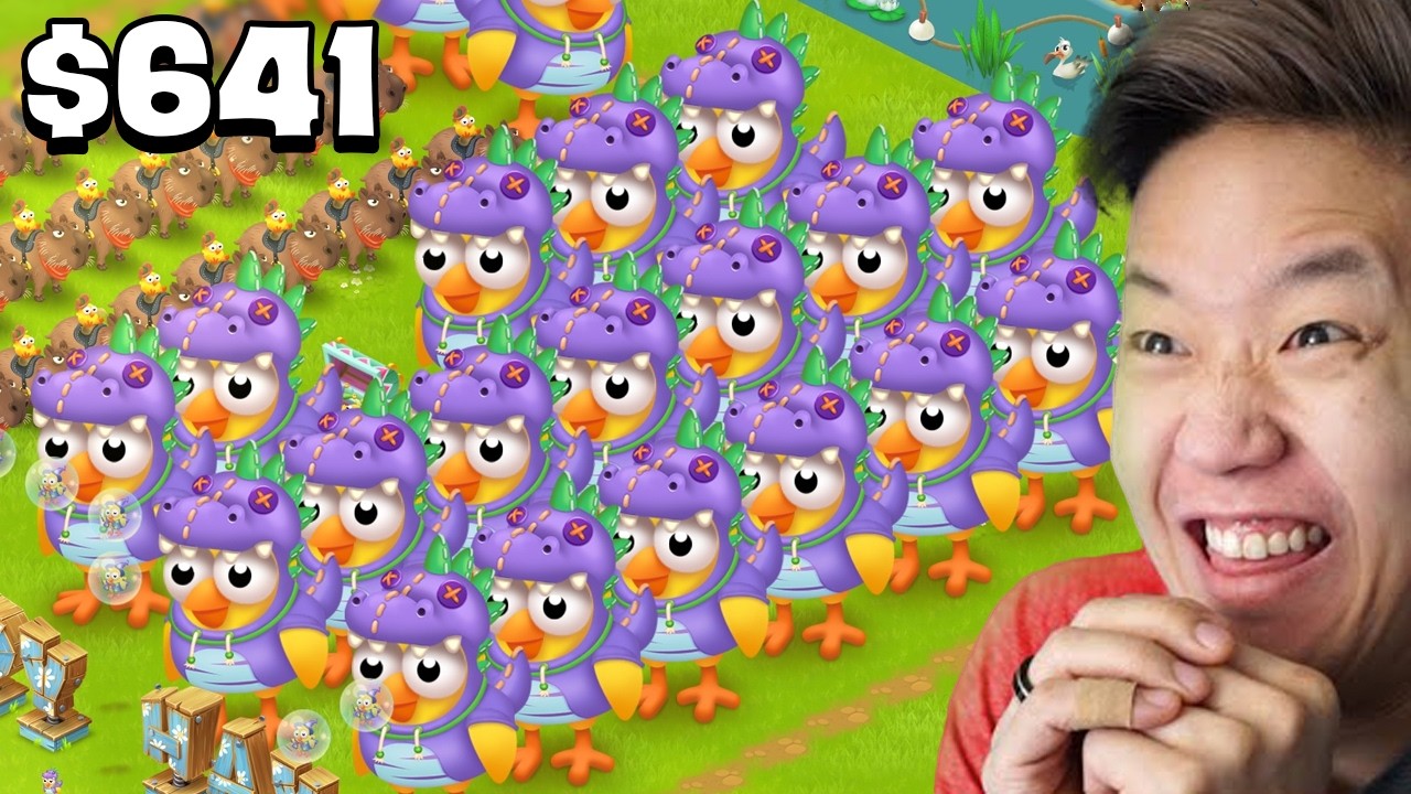 Spent $641 on Hay Day (on Chickens...)