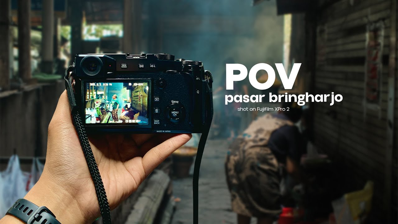 POV street Photography at traditional market Bringharjo #streetphotography #fujifilm
